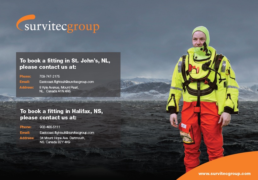 Survitec Group Suit Fittings